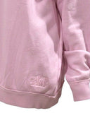 Alpha Phi Terry Mock Neck Sweatshirt with Embroidered Logo