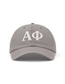 Alpha Phi Dad Hat 3D Embroidered Greek Letters