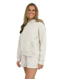 Chi Delta Lounge & Go Hoodie with 3D Embroidered Name