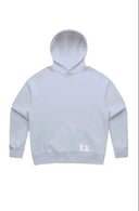 Chi Delta Lounge & Go Relaxed Hoodie with Letters on Pocket
