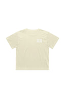 Chi Omega Boxy Cropped Tee with Greek Letters