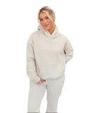 Chi Omega Lounge & Go Relaxed Hoodie with 3D Puff Embroidery