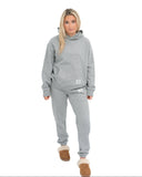 Chi Omega Lounge & Go Relaxed Hoodie with Greek Letters on Pocket