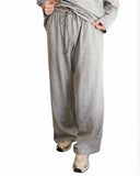 Chi Omega Wide Leg Lounge Pants with Embroidered Chi O