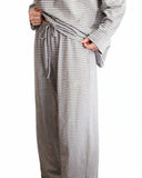 Chi Omega Wide Leg Lounge Pants with Embroidered Chi O