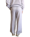 Chi Omega Wide Leg Sweatpants with Embroidered chi o