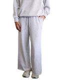 Chi Omega Wide Leg Sweatpants with Embroidered chi o