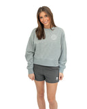 Chi Omega Athleisure Shorts with Skull Graphic on Leg