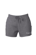 Chi Omega Ultimate Lounger Sweat Shorts with Name on Leg