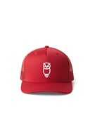 Chi Omega Trucker Hat with 3D Puff Embroidered Owl