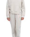 Chi Omega Lounge & Go Wide Leg Sweatpants with 3D Puff Embroidery