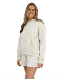Gamma Phi Lounge & Go Sweat Shorts with 3D Embroidered Name