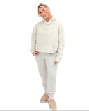 Gamma Phi Lounge & Go Hoodie with 3D Embroidered Name