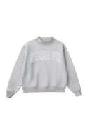 Gamma Phi Mock Neck Sweatshirt with Outline Name