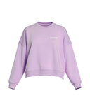 Gamma Phi Cropped Sweatshirt with Name on Chest