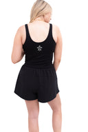 Kappa Athleisure Cropped Bra Tank Top with Fleur-de-Key on Back