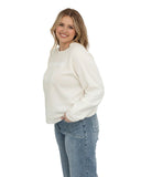 Kappa Beyond Soft Cropped Sweatshirt with Greek Varsity Letters