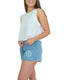 Kappa The Boxy Cropped Tank Top with Embroidered Greek Letters