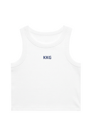 Kappa Cropped BFF Tank with Embroidered Letters