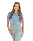 Kappa The Classic Cropped Tshirt with Fleur Name Graphic