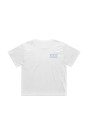 Kappa Boxy Cropped Tee with Greek Letters
