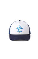 Kappa Foam Trucker Hat with 3D Puff Embroidered Fleur-de-Key