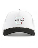 Kappa Branded Bills Hat with KKG Dad Arkansas