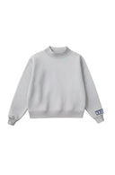 Kappa Mock Neck Sweatshirt with Polka Dot Patch