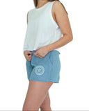 Kappa Ultimate Lounger Sweat Shorts with Fleur-de-Key Logo