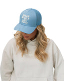 Kappa Trucker Hat with 3D Puff Embroidered Motto