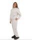 Kappa Lounge & Go Wide Leg Sweatpants with 3D Puff Embroidered Fleur-de-Key
