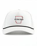 Pi Phi Branded Bills Hat with Pi Phi Dad Arkansas
