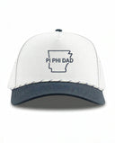 Pi Phi Branded Bills Hat with Pi Phi Dad Arkansas