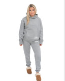 Pi Phi Lounge & Go Relaxed Hoodie with Greek Letters on Pocket