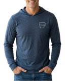 Pi Phi Men's Hooded Tee with Pi Phi Dad Arkansas