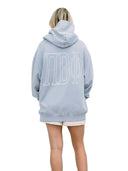 Pi Phi OH BOYfriend Oversized Hoodie with Greek Letters on Back