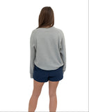Pi Phi Beyond Soft Oversized Sweatshirt with Arch Name Graphic