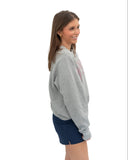 Pi Phi Beyond Soft Oversized Sweatshirt with Arch Name Graphic