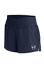 Pi Phi Athleisure Shorts with Arrows & Wings Graphic on Leg