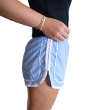 Pi Phi Athletic Shorts with Wings Patch