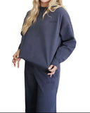 Pi Phi Mock Neck Sweatshirt with Embroidered Name [PRE ORDER SHIPS MID NOVEMBER]
