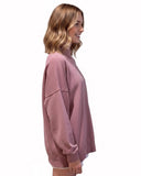 Sigma Kappa Terry Mock Neck with Embroidered SK