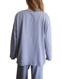 Kappa Wide Leg Lounge Pants with Embroidered KKG