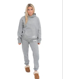 Tri Delta Lounge & Go Relaxed Hoodie with Greek Letters on Pocket