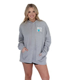 Tri Delta Beyond Soft Hoodie with Delta Love