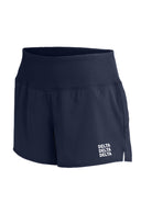 Tri Delta Athleisure Shorts with Stacked Name