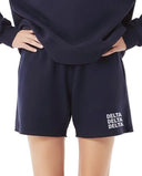 Tri Delta Beyond Soft Sweat Shorts with Stacked Name
