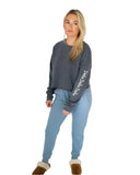 Tri Delta Ultimate Lounger Sweatpants with Greek Letters Logo