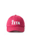 Zeta Dad Hat with 3D Puff Embroidered Crown Name Design