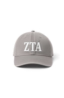 Zeta Dad Hat with 3D Puff Embroidered Greek Letters